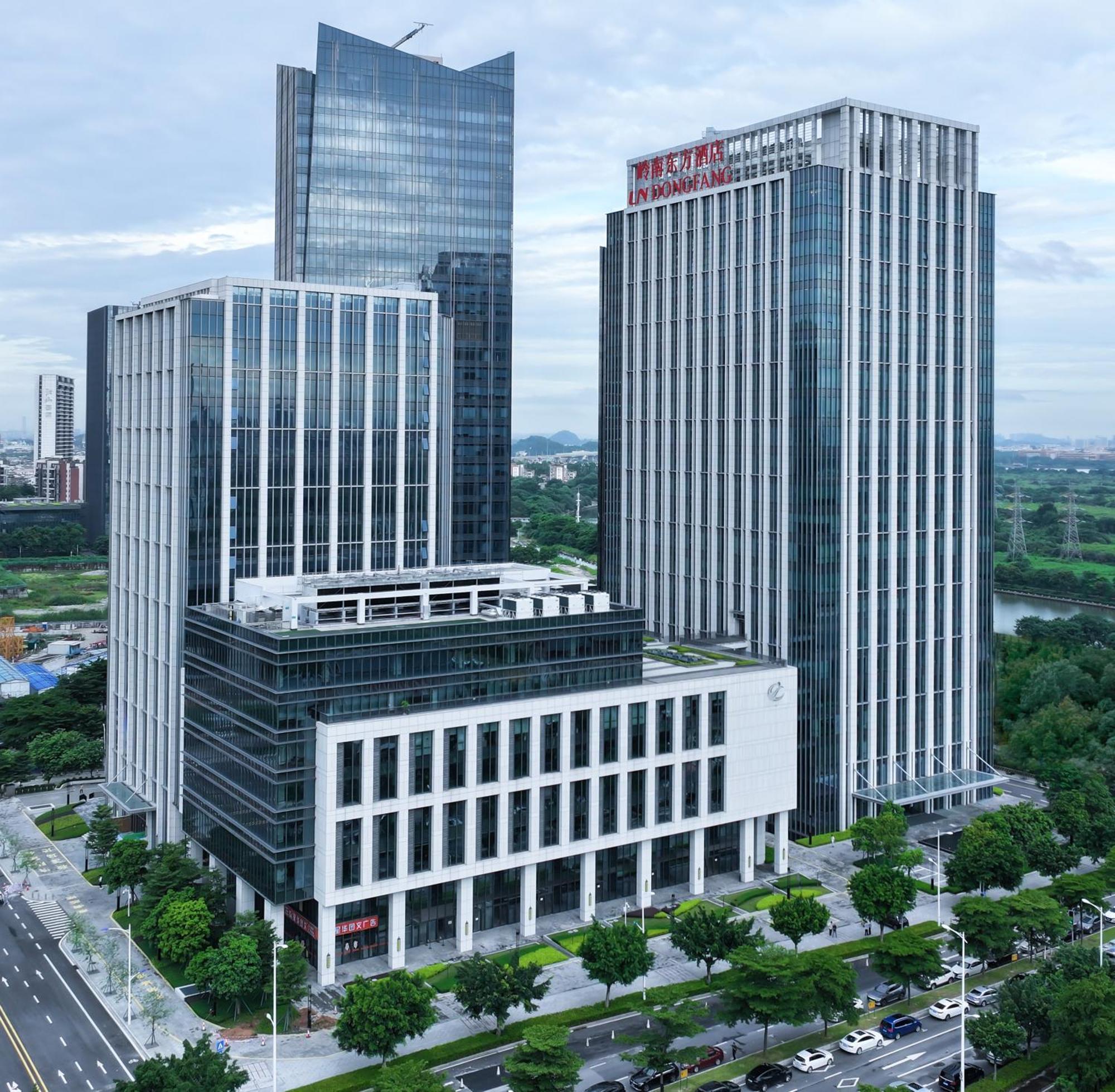 Guangzhou Pazhou Ln Dongfang Hotel Exterior foto